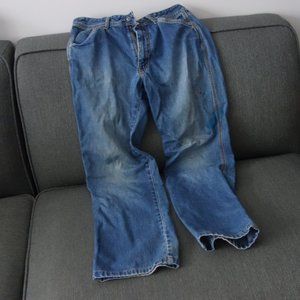 Diesel Custom Stained Painter Style Jeans 100% Cotton Made in Italy Size 31